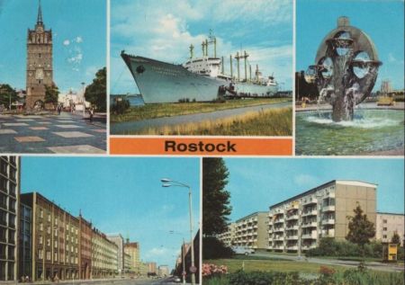 Rostock - u.a. Kröpeliner Tor - 1983 Rostock - u.a. Kröpeliner Tor - 1983