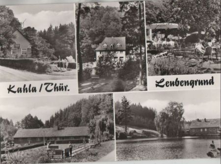 Kahla - Leubengrund - 1982 Kahla - Leubengrund - 1982