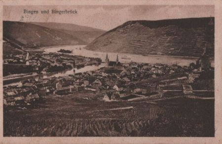 Bingen - mit Bingerbrück - ca. 1935 Bingen - mit Bingerbrück - ca. 1935