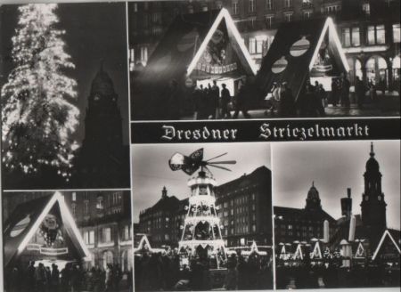 Dresden - Striezelmarkt - 1982 Dresden - Striezelmarkt - 1982