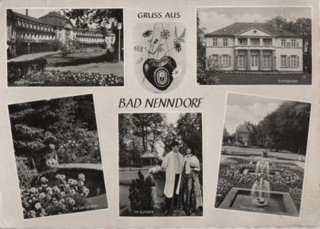 Bad Nenndorf - u.a. Am Schlößchen - ca. 1960 Bad Nenndorf - u.a. Am Schlößchen - ca. 1960