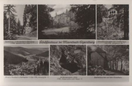 Ilmenau-Manebach - Elgersburg - Schöffenhaus - 1960 Ilmenau-Manebach - Elgersburg - Schöffenhaus - 1960
