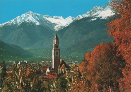 Italien - Meran - Merano - Tappeinerweg gegen Zielspitze - ca. 1995 Italien - Meran - Merano - Tappeinerweg gegen Zielspitze - ca. 1995