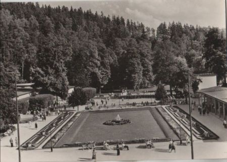 Bad Elster - Blick auf den Badeplatz - 1970 Bad Elster - Blick auf den Badeplatz - 1970