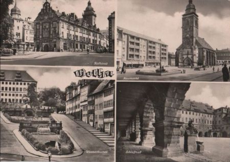 Gotha - u.a. Wasserkunst - 1976 Gotha - u.a. Wasserkunst - 1976