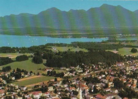 Prien am Chiemsee - Luftbild - ca. 1975 Prien am Chiemsee - Luftbild - ca. 1975