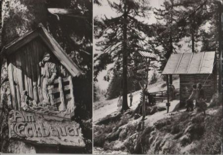 Oberwiesenthal - An der Eckbauerhütte - ca. 1975 Oberwiesenthal - An der Eckbauerhütte - ca. 1975