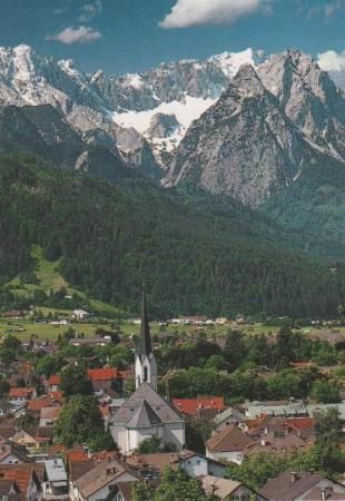 Garmisch-Partenkirchen mit Zugspitze - 2004 Garmisch-Partenkirchen mit Zugspitze - 2004