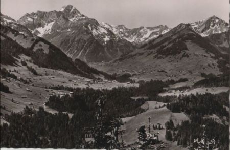 Österreich - Kleinwalsertal - ca. 1960 Österreich - Kleinwalsertal - ca. 1960