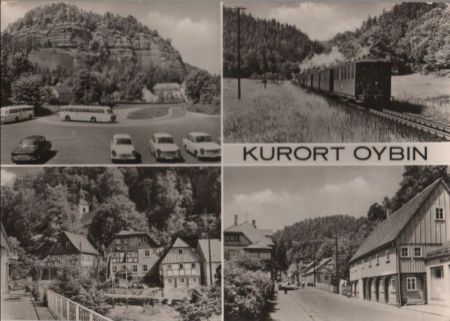 Kurort Oybin - mit 4 Bildern - 1977 Kurort Oybin - mit 4 Bildern - 1977