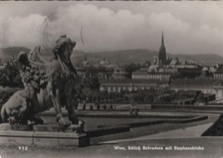 Österreich - Wien - Schloß Belvedere - 1979 Österreich - Wien - Schloß Belvedere - 1979
