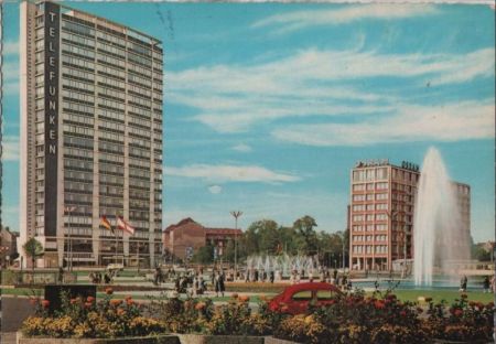 Berlin-Charlottenburg, Ernst-Reuter-Platz - 1961 Berlin-Charlottenburg, Ernst-Reuter-Platz - 1961