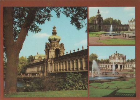 Dresden - Zwinger, u.a. Zwingerhof - 1983 Dresden - Zwinger, u.a. Zwingerhof - 1983