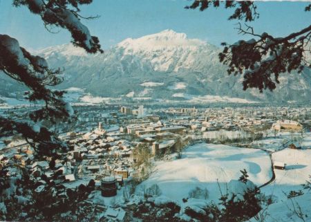 Bad Reichenhall - mit Hochstaufen - 1975 Bad Reichenhall - mit Hochstaufen - 1975