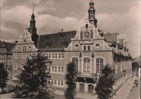 Arnstadt - Rathaus - 1971 Arnstadt - Rathaus - 1971