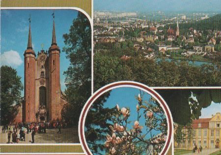 Polen - Danzig Gdansk - Fasada katedry - ca. 1975 Polen - Danzig Gdansk - Fasada katedry - ca. 1975