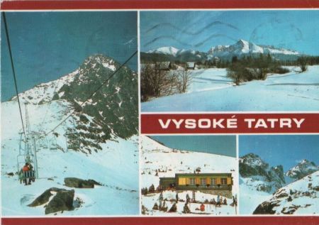 Tschechien - Vysoke Tatry - Hohe Tatra - 4 Teilbilder - 1984 Tschechien - Vysoke Tatry - Hohe Tatra - 4 Teilbilder - 1984