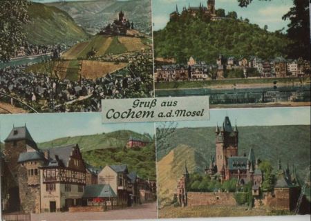 Cochem - mit 4 Bildern - 1961 Cochem - mit 4 Bildern - 1961