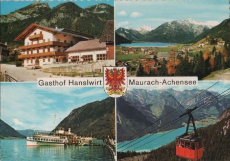 Österreich - Achensee - Gasthof Hanslwirt - ca. 1975 Österreich - Achensee - Gasthof Hanslwirt - ca. 1975