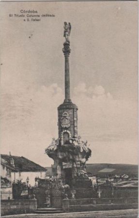 Spanien - Cordoba - El Triunfo Columna dedicada - ca. 1935 Spanien - Cordoba - El Triunfo Columna dedicada - ca. 1935