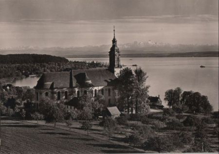 Uhldingen-Mühlhofen, Birnau - Wallfahrtskirche - ca. 1965 Uhldingen-Mühlhofen, Birnau - Wallfahrtskirche - ca. 1965