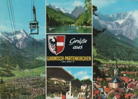 Garmisch-Partenkirchen - u.a. mit Zugspitze - 1979 Garmisch-Partenkirchen - u.a. mit Zugspitze - 1979