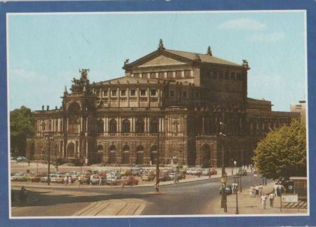 Dresden - Staatsoper - ca. 1990 Dresden - Staatsoper - ca. 1990