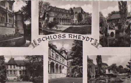 Rheydt (OT von Mönchengladbach) - Schloss - 1963 Rheydt (OT von Mönchengladbach) - Schloss - 1963