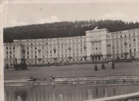 Erlabrunn - Bergbaukrankenhaus - 1956 Erlabrunn - Bergbaukrankenhaus - 1956