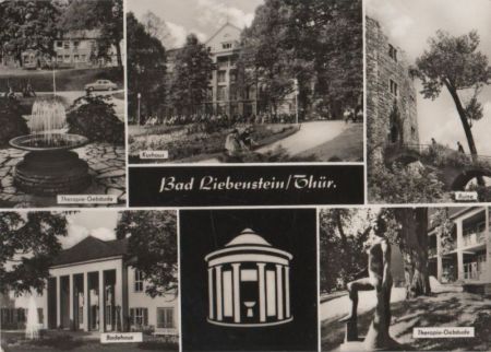 Bad Liebenstein - u.a. Therapie-Gebäude - 1973 Bad Liebenstein - u.a. Therapie-Gebäude - 1973
