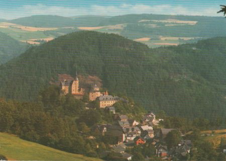 Ludwigsstadt - Burg Lauenstein - ca. 1980 Ludwigsstadt - Burg Lauenstein - ca. 1980