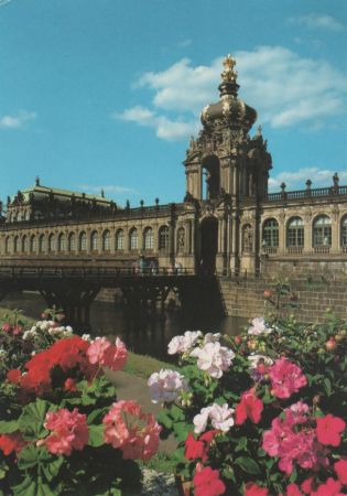 Dresden - Zwinger, Kronentor - 1992 Dresden - Zwinger, Kronentor - 1992