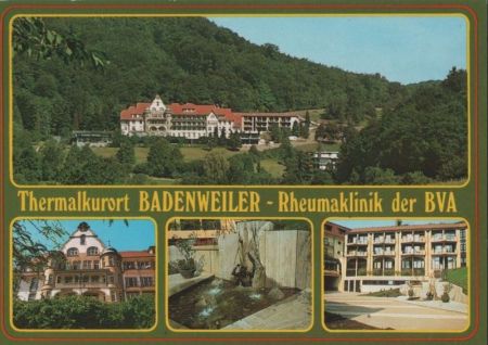 Badenweiler - mit 4 Bildern - 1989 Badenweiler - mit 4 Bildern - 1989