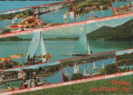 Österreich - Velden - mit 9 Bildern - 1982 Österreich - Velden - mit 9 Bildern - 1982