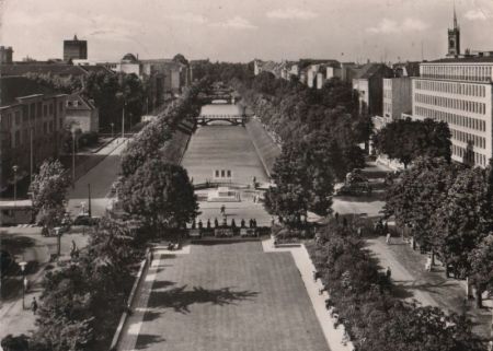 Düsseldorf - Königsallee - 1957 Düsseldorf - Königsallee - 1957