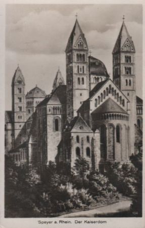 Speyer - Kaiserdom - 1933 Speyer - Kaiserdom - 1933