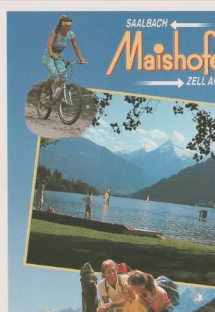 Österreich - Maishofen - Rückseite bedruckt - ca. 1975 Österreich - Maishofen - Rückseite bedruckt - ca. 1975