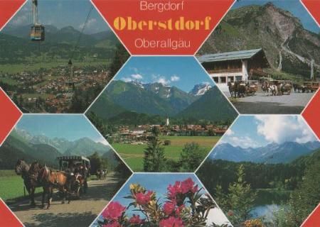 Bergdorf Oberstdorf Oberallgäu - ca. 1995 Bergdorf Oberstdorf Oberallgäu - ca. 1995