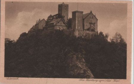 Eisenach - Wartburg con Süd-West - ca. 1935 Eisenach - Wartburg con Süd-West - ca. 1935