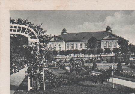 Bad Kissingen - Rosengarten und Regentenbau - ca. 1935 Bad Kissingen - Rosengarten und Regentenbau - ca. 1935