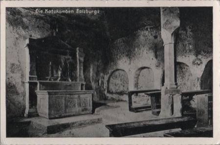 Österreich - Salzburg - Die Katakomben - ca. 1955 Österreich - Salzburg - Die Katakomben - ca. 1955