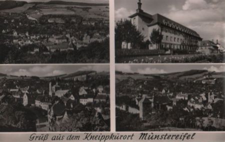 Bad Münstereifel - 4 Teilbilder - 1962 Bad Münstereifel - 4 Teilbilder - 1962