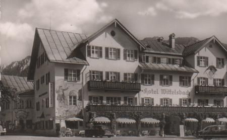 Oberammergau - Hotel Wittelsbach - 1962 Oberammergau - Hotel Wittelsbach - 1962