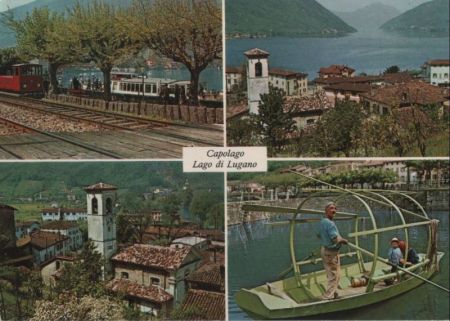 Schweiz - Capolago - Lago di Lugano - 1990 Schweiz - Capolago - Lago di Lugano - 1990