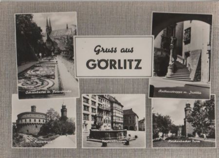 Görlitz - u.a. Ochsenbastei - 1966 Görlitz - u.a. Ochsenbastei - 1966
