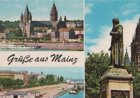 Mainz am Rhein - Grüße aus Mainz - ca. 1975 Mainz am Rhein - Grüße aus Mainz - ca. 1975