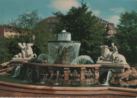 München - Wittelsbacher Brunnen - 1969 München - Wittelsbacher Brunnen - 1969