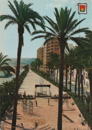 Spanien - Denia - Explanada de Cervantes - ca. 1975 Spanien - Denia - Explanada de Cervantes - ca. 1975