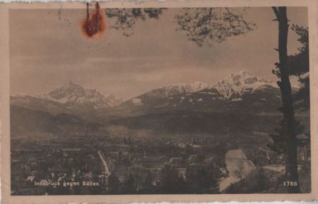 Österreich - Innsbruck - gegen Süden - 1932 Österreich - Innsbruck - gegen Süden - 1932