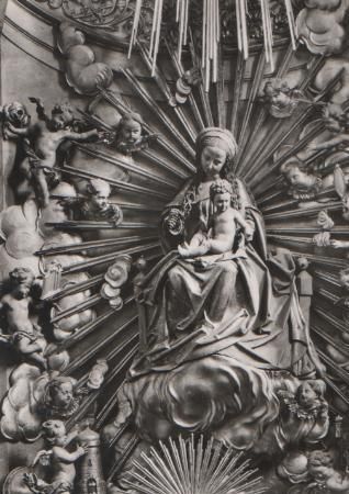 Österreich - Salzburg Franziskanerkirche Madonna - ca. 1965 Österreich - Salzburg Franziskanerkirche Madonna - ca. 1965